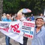 (Vídeos) Trabajadores universitarios y organizaciones de izquierda se movilizan en repudio al saqueo imperialista